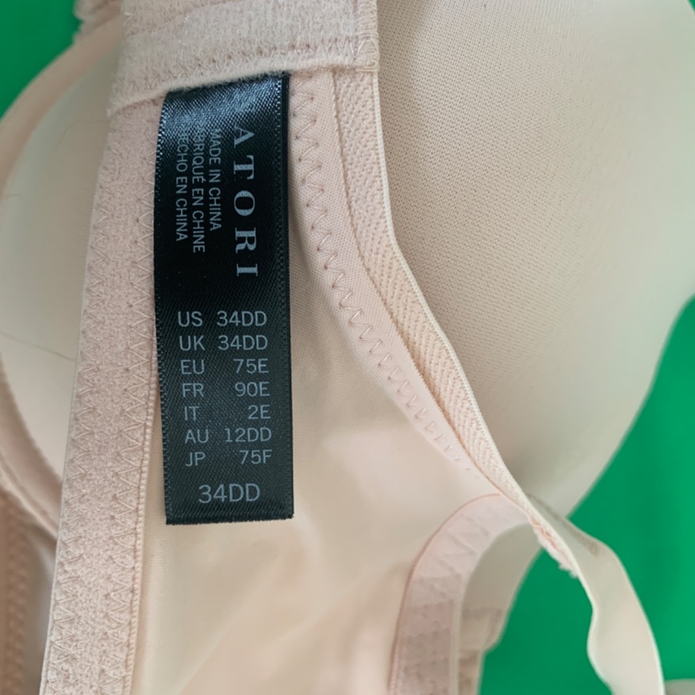 Natori Lace Trim Bra Size 34DD - Picture 2 of 2